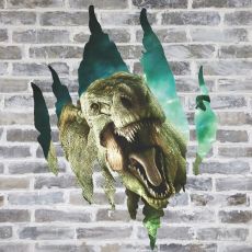 3D Nálepka na stenu - dinosaurus