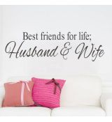 Nálepka - Najlepší priatelia pre život: Muž a žena