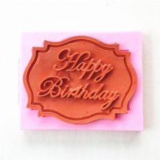 Silikónová forma Happy Birthday