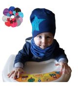 Detská bavlnená čiapka Star - 7 farieb