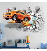 3D nálepka na stenu Auto Chevrolet Camaro