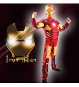 Chlapčenský kostým Iron Man so svalmi