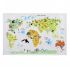 Nálepka na stenu Detská Mapa sveta - Carte de France