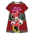 Detské vianočné šaty Minnie a Mickey Mouse