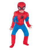 Kostým Spiderman so svalmi