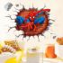 3D nálepka na stenu Spiderman