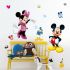 3D nálepka na stenu Myšiak Mickey s Myškou Minnie