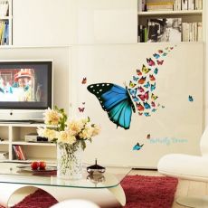 3D Nálepka na stenu - Butterfly Dream