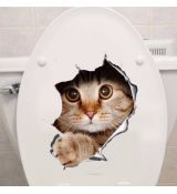 Nálepka na WC Cat III.