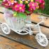 Dekoratívny obal na kvetináč Bicykel