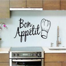 3D nálepka na stenu - Bon Appetit