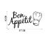 3D nálepka na stenu - Bon Appetit