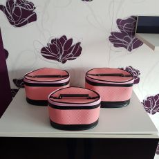 Sada kozmetických kufríkov Pink - 3v1