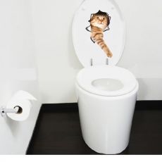 Nálepka na WC Cat I.