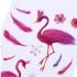 Dočasné tetovanie na telo Flamingo