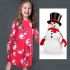 Detské šaty s vianočnou potlačou - viac druhov