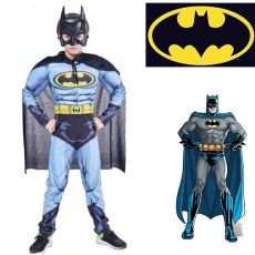 Karnevalový kostým Batman so svalmi