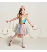 Detský karnevalový kostým Dúhový Jednorožec