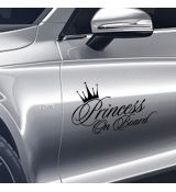 Nálepka na auto Princess On Board