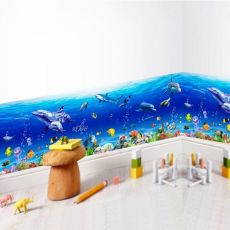 3D Nálepka na stenu Podmorský svet