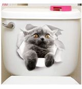 Nálepka na WC Cat IV.