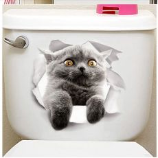 Nálepka na WC Cat IV.