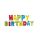 Balóny "Happy Birthday"