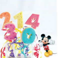 Vykrajovačky- čísla Mickey Mouse
