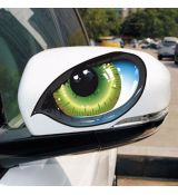 Nálepka na auto zelené oči