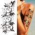 Dočasné tetovanie na telo 3D Kvety - 5 druhov