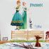 3D Nálepka na stenu Frozen Anna Elsa a Olaf