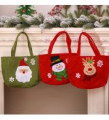 Vianočná taška - vrecko na darčeky a sladkosti