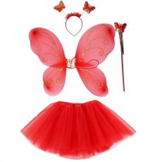 Karnevalový kostým Červený Motýlik