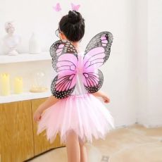 Karnevalový kostým Ružový Motýlik
