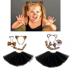 Dievčenský kostým Tigrík alebo Leopard