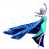 3D Nálepka na stenu Frozen Elsa