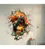 3D Nálepka na stenu Dinosaurus T-Rex 2