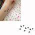 Dočasné tetovanie na telo - "vtáky"