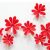 3D nálepky na stenu - Kvety