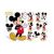 3D Nálepka na stenu - Mickey  a Minnie Mouse